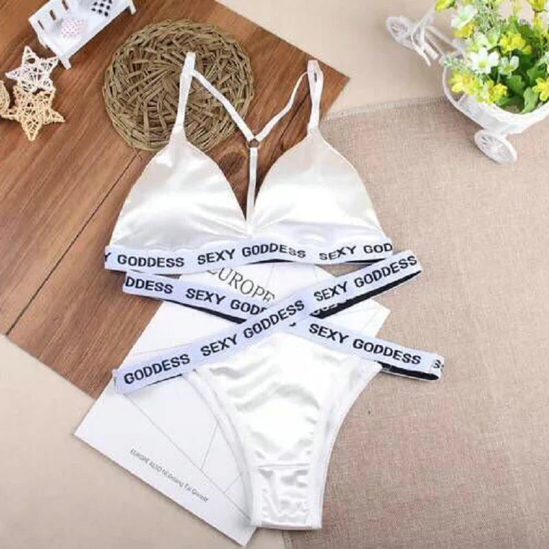 Soft White Silk Bralette – Comfortable Wireless Bra for Women